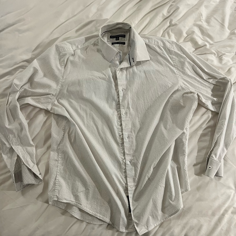 White Button Up (Pockadots)